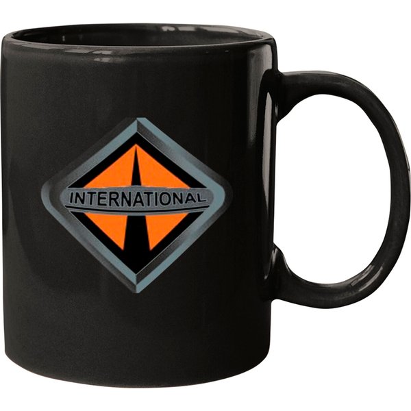 International Trucking Logo Trucker White Mugs-image