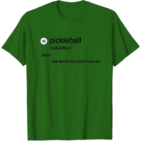 Funny Pickleball Definition - Pickleball - T-Shirt-image
