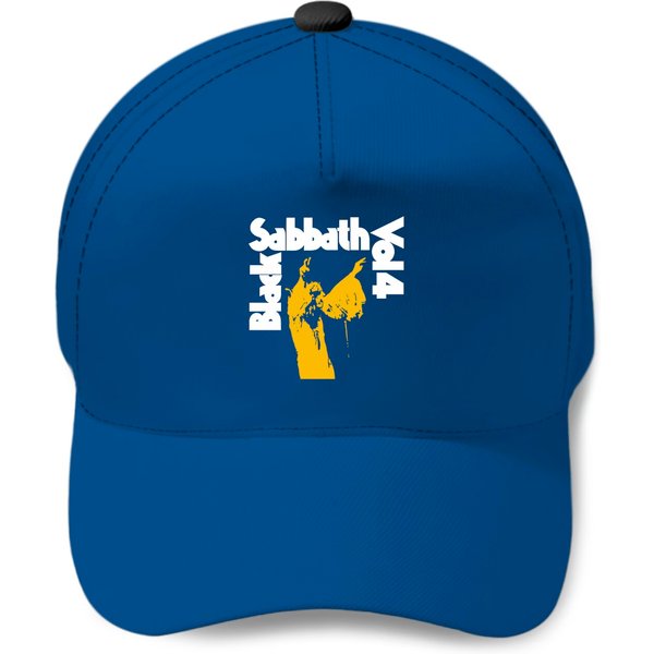 Black Sabbath Vol. 4 Vintage Coal Baseball Caps-image