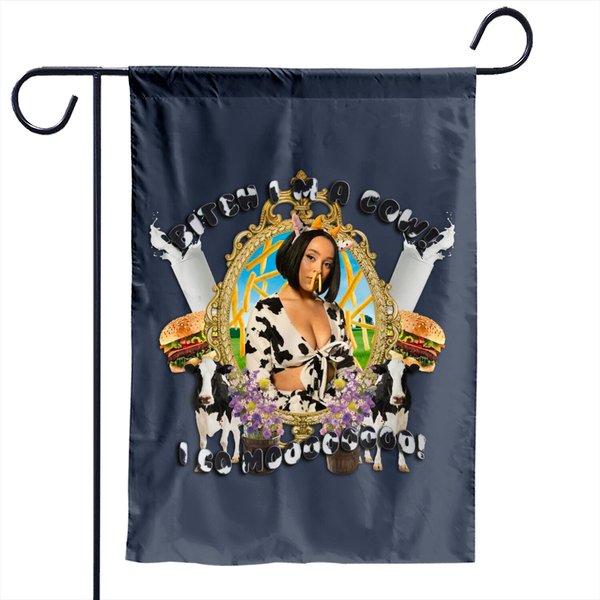 Doja Cat Moo! Garden Flags