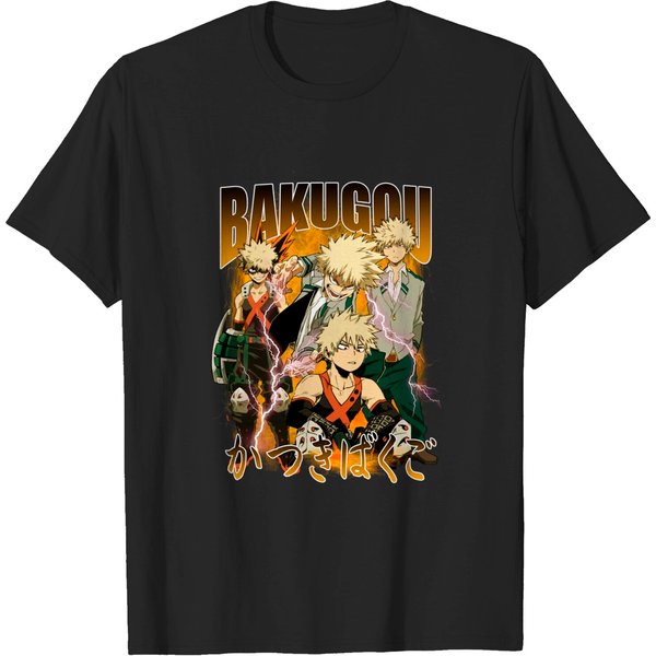 Katsuki Bakugo Shirt, Kacchan T-Shirt, My Hero Academia, Boku No Hero Shirt-image