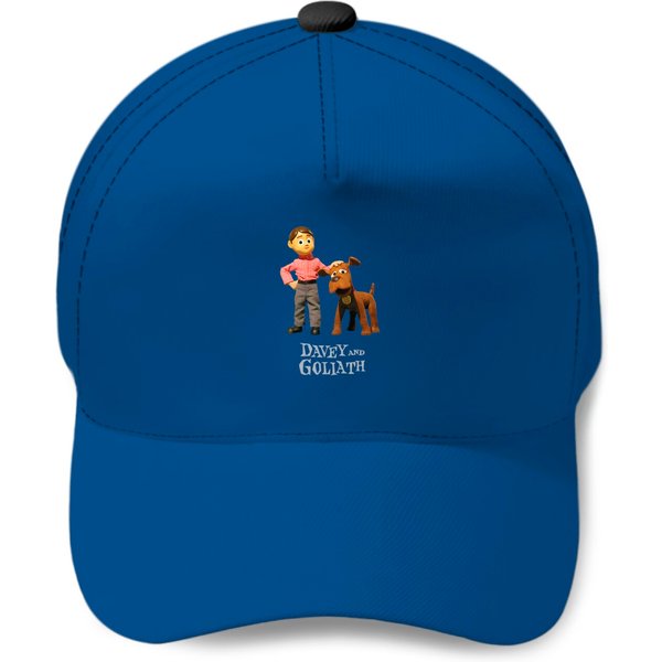Davey And Goliath - Saturday Morning Cartoons Baseball Cap-image