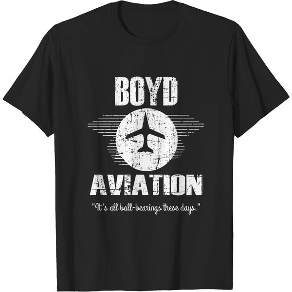 Boyd Aviation - From Fletch - Fletch - T-Shirt-image