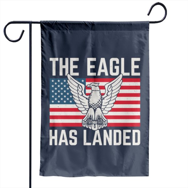 The Eagle Has Landed Scouting Garden Flags-image