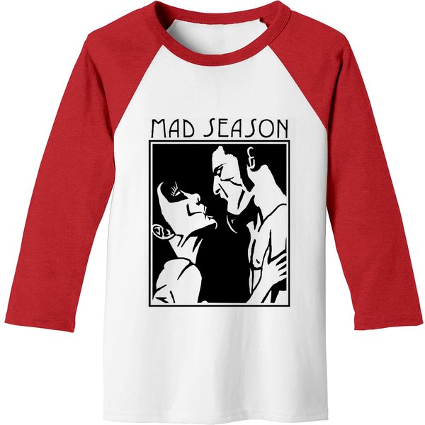 Mad Season Above Music Grunge Rock Meme Gift Funny Tee Baseball Tees-image