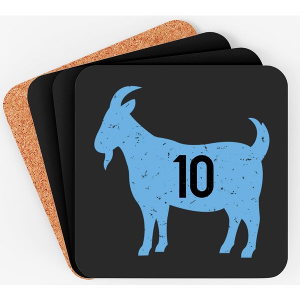 Goat 10 Argentina Messi - Coasters-image