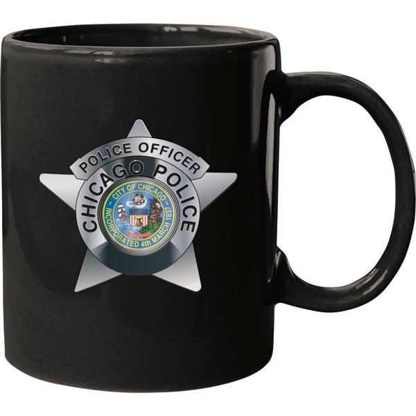 Chicago Pollice Badge - Chicago Police - Mugs