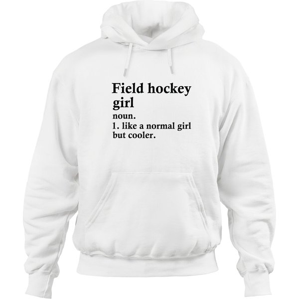 Field Hockey Girl Funny Sport Definition Hoodies-image