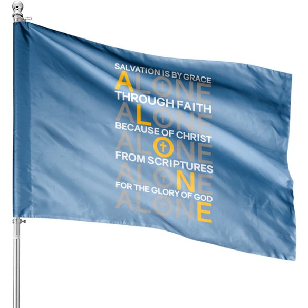 Five Solas Reformation Luther House Flags-image