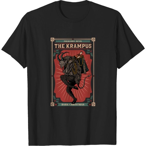 Folkloric Devil Krampus - Krampus - T-Shirt-image