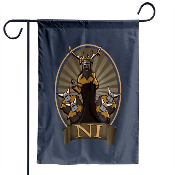 The Knights Who Say Ni - Monty Phyton - Garden Flags-image