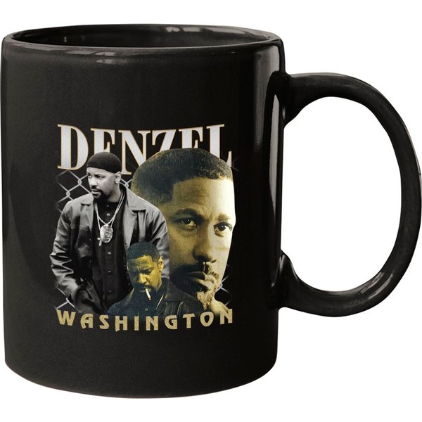 Vintage Style Denzel Washington Graphic Mug-image
