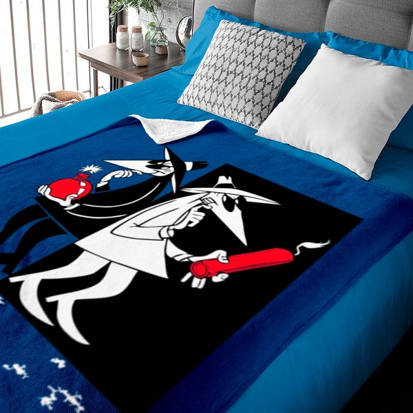 Spy Vs Spy Mad Baby Blankets