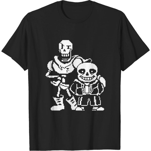 Sans And Papyrus T-Shirt-image