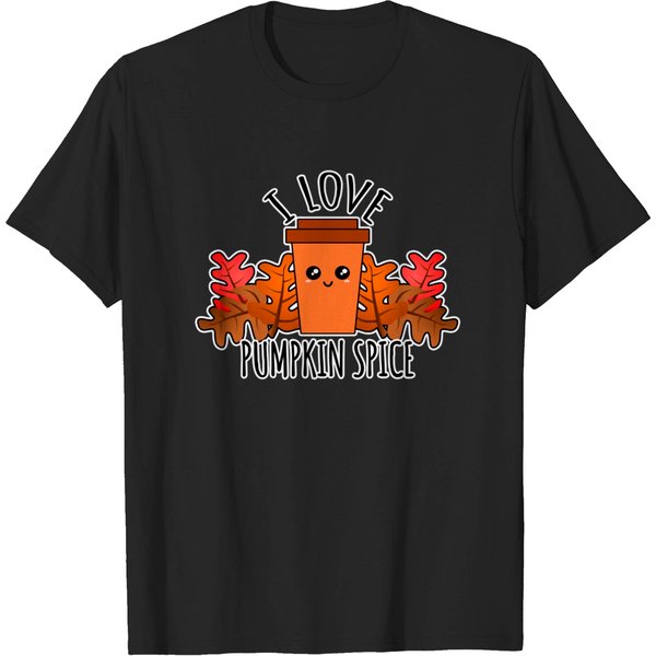 I Love Pumpkin Spice - Pumpkin Spice - T-Shirt-image