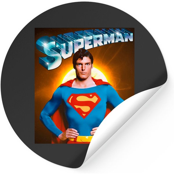 Superman Chris Reeve Stickers-image