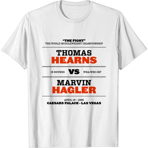 Hearns Vs. Hagler - Boxing - T-Shirt-image