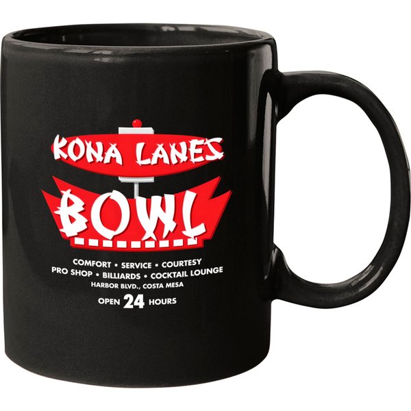 Kona Lanes Bowling Alley Mugs - Defunct Bowling Center In Costa Mesa, California - Kona Lanes Bowl - Mugs-image