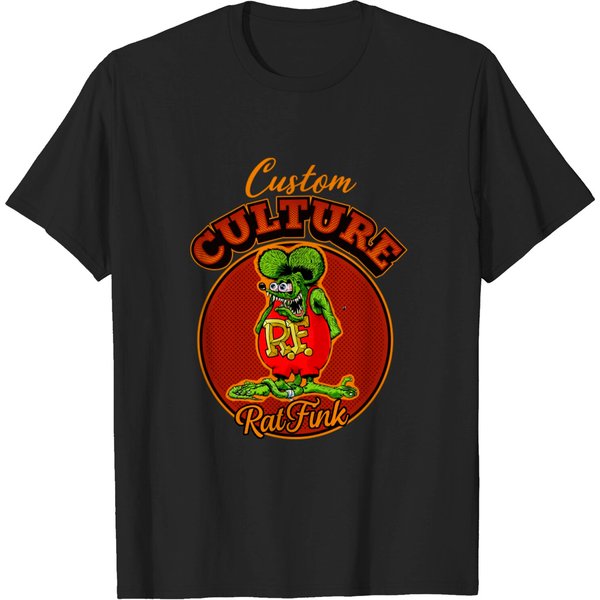 Custom Culture Rat Fink - Rat Fink Style - T-Shirt-image