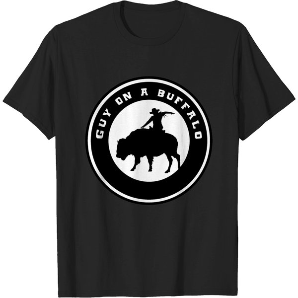 Guy On A Buffalo T-Shirt-image