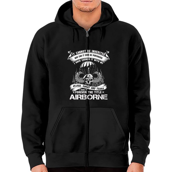 Airborne Division Zip Hoodie