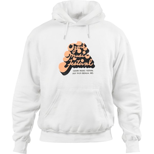 Ozark Music Festival, Missouri --- Vintage Faded Style Design - 70s Style - Hoodies