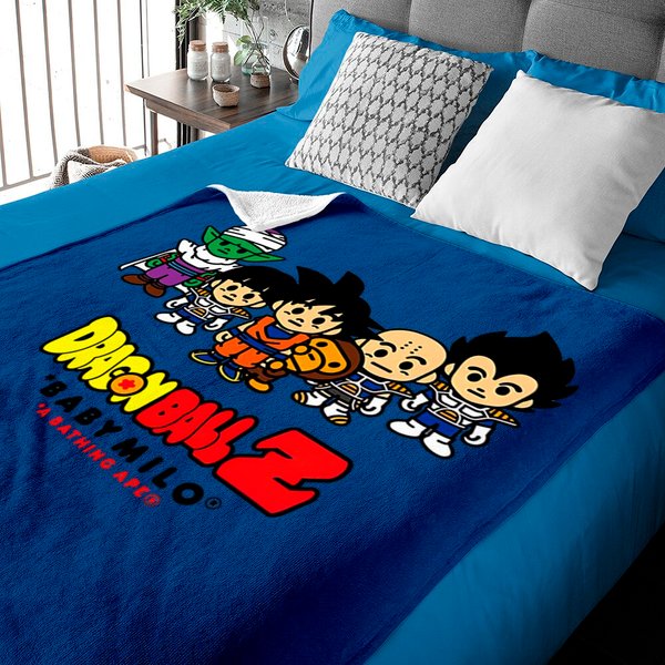 Bape Baby Milo Dragon Ball Z Rare Collab Baby Blankets-image