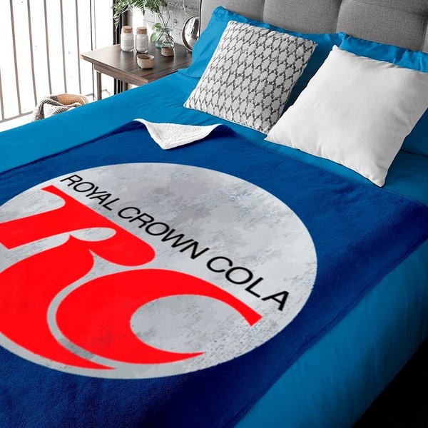 Royal Crown Cola Logo Baby Blankets-image