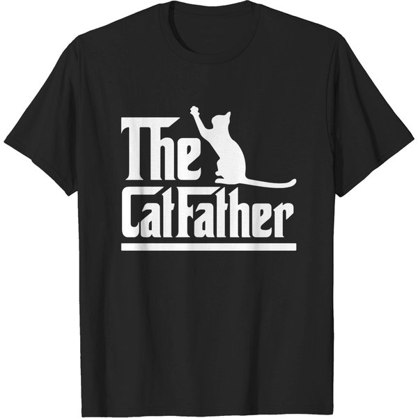 The Cat Father Shirt Funny Cat Lover Shirt T-Shirt-image