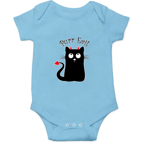Purr Evil Cat Women'S Onesies - Evil Cat - Onesies-image