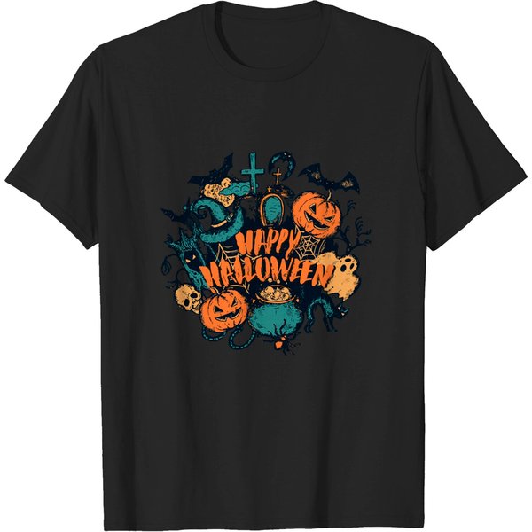Happy Halloween Day Happy Halloween T-Shirts-image
