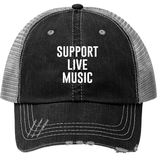 Support Live Music - Live Music Concert - Trucker Hats-image
