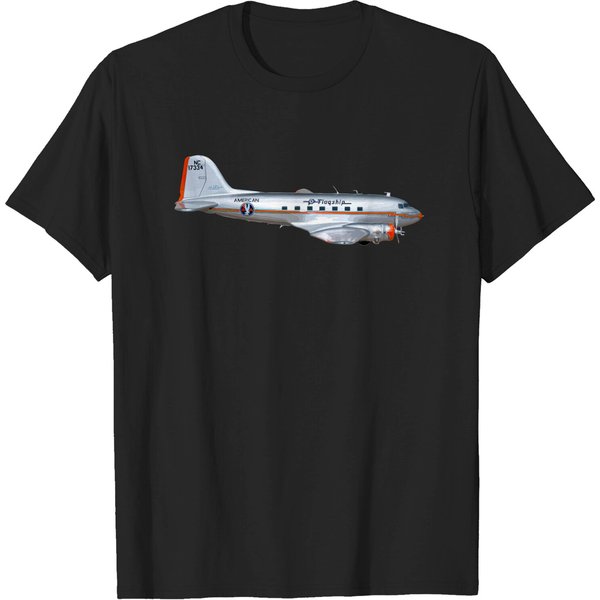 Dc 3 American Airlines T-Shirt-image
