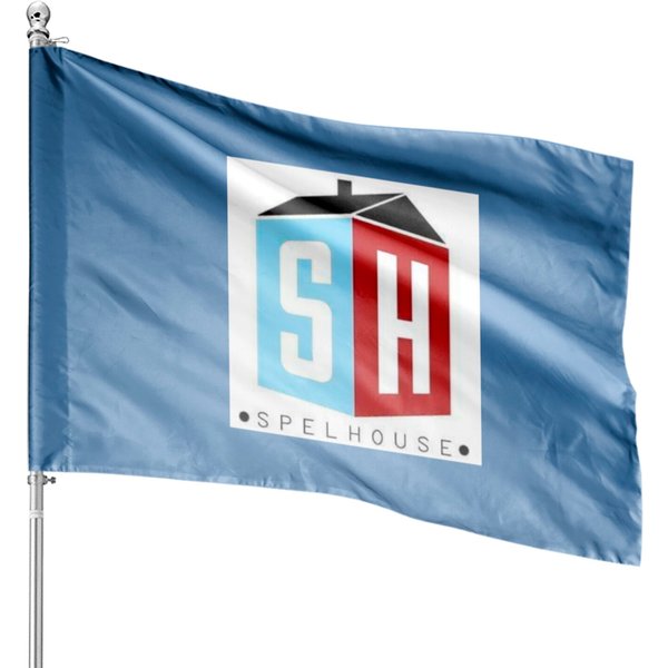 Spelhouse Designs House - Front Only House Flags-image