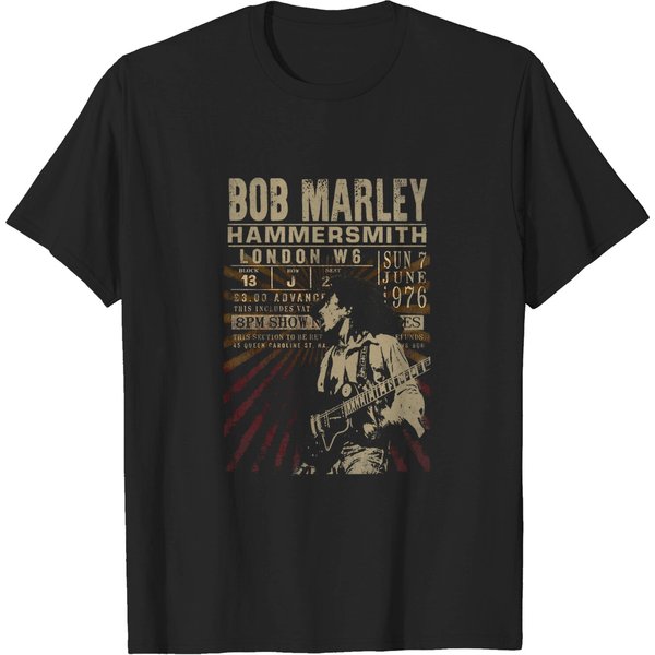 Bob Marley T-Shirt -Hammersmith '76-image