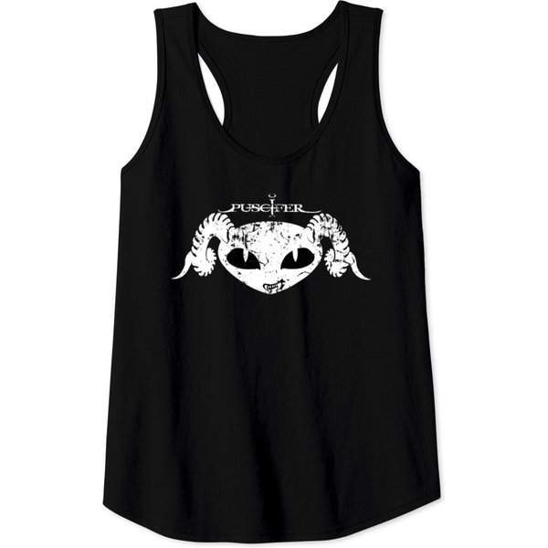 Silhouette Grunge Puscifer Tank Tops-image