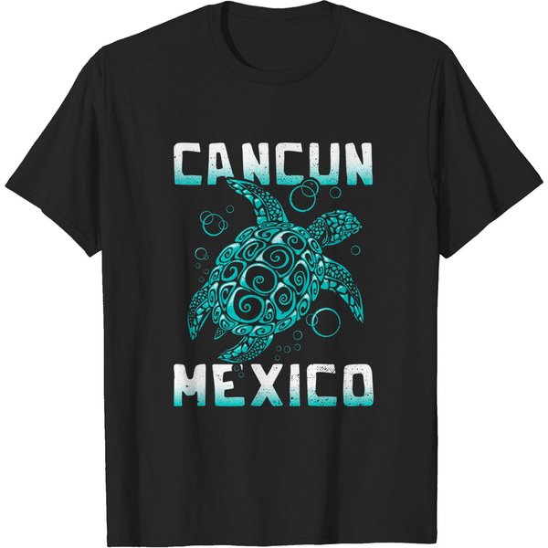Cancun Mexico - Coral - T-Shirt-image