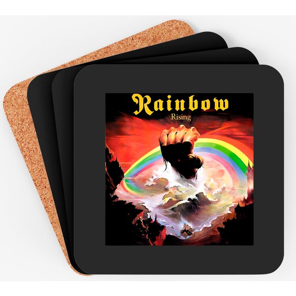 Rainbow Band Rising 2021 Mendagrii Coasters-image