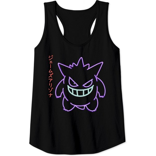 Neon Gengar Tank Tops-image