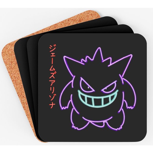 Neon Gengar Coasters