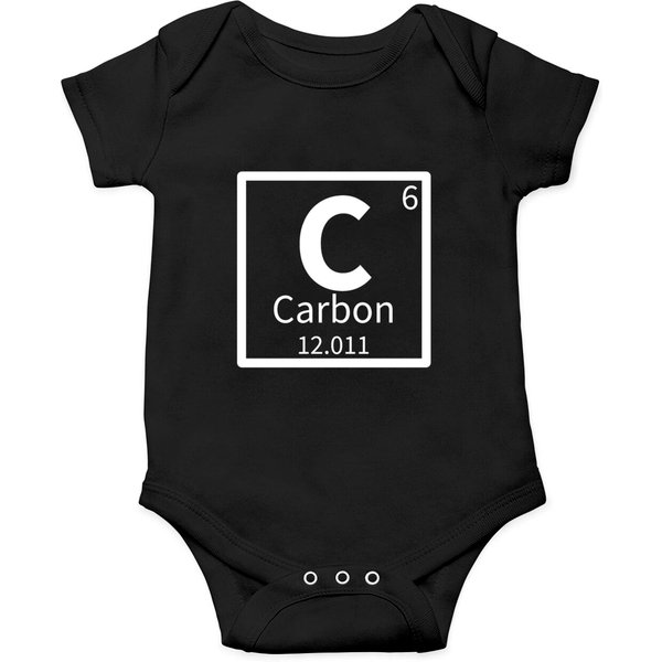 Carbon — Periodic Table Element 6 Onesies-image