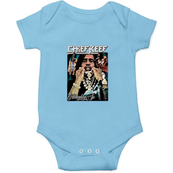 Chief Keef Rap Onesie Onesie, Sweatshirt/ Vintage Rap Onesies-image