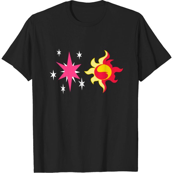 My Little Pony - Sunset Shimmer + Twilight Sparkle Cutie Mark - My Little Pony - T-Shirt-image
