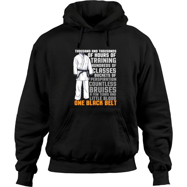 Karate: One Black Belt Gift Hoodies-image