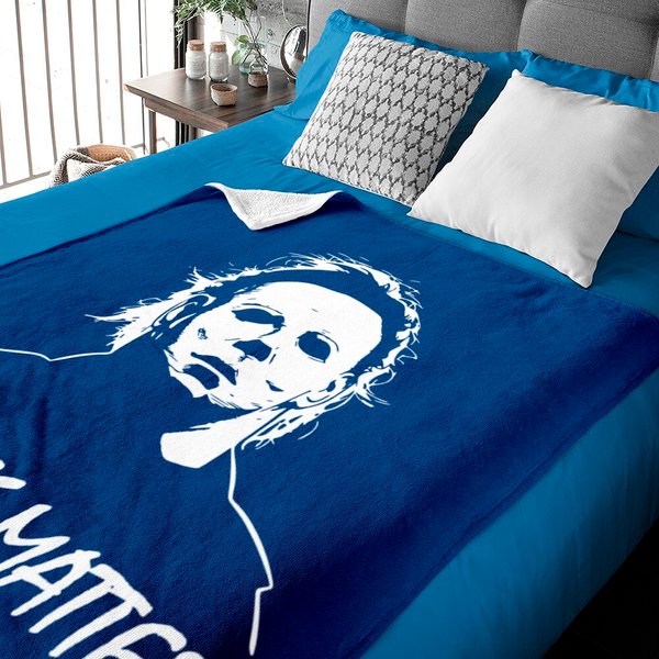 No Lives Matter Michael Myers Halloween Baby Blankets-image