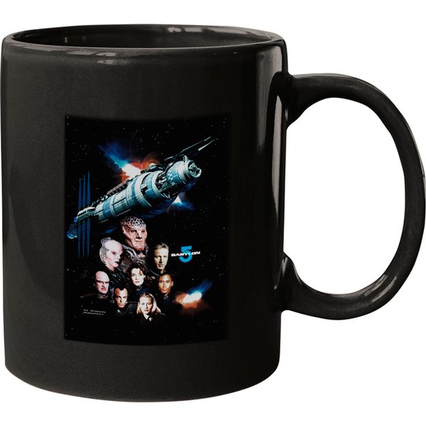 Vintage 1994 Babylon 5 Mugs