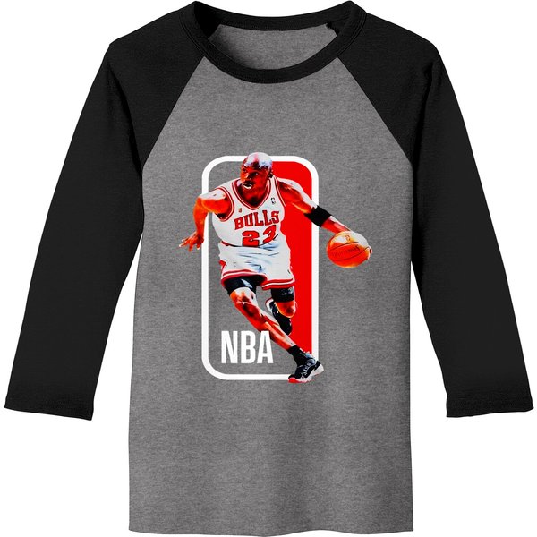 Michael Jordan Vintage Baseball Tees-image