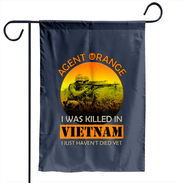 Agent Orange Garden Flags-image