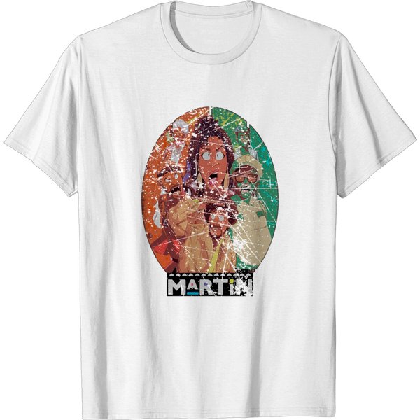 Black Tv Shows Martin Vintage - Black Tv Show - T-Shirt-image