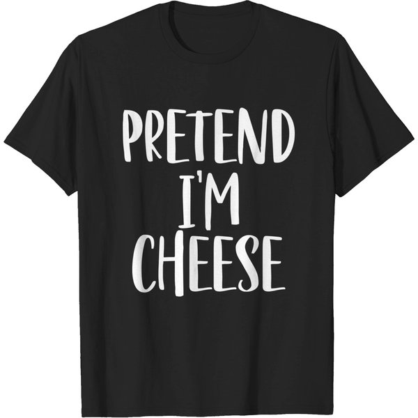 Pretend I'M Cheese - Cheese Costume - T-Shirt-image